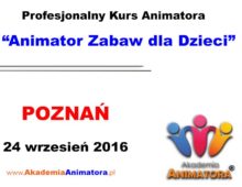 Szkolenie Animatorów Poznań – 24.09.2016