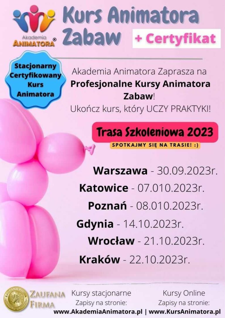 Kurs Animatora